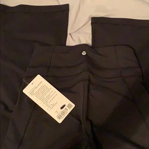 SOLD Lululemon black flare leggings